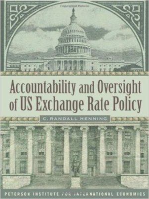 cover image of Accountability and Oversight of US Exchange Rate Policy